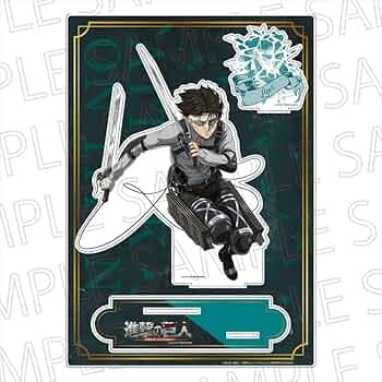 アクリルスタンドリヴァイ TVアニメ『進撃の巨人』 - 描き下ろしイラスト リヴァイ 水中